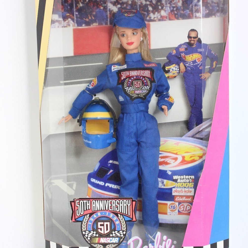 NASCAR Barbie Collector Edition By Mattel New In Box - Picture 3 of 16